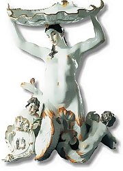 Porzellansammlung - Teil aus dem Schwanenservice von K&auml;ndler und Eberlein