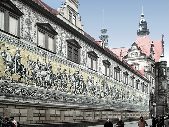 Fürstenzug - Detailansicht