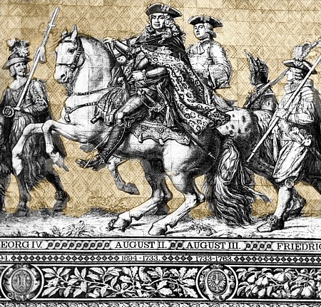 Fürstenzug - August der Starke