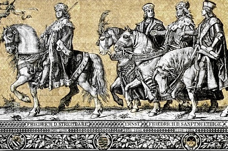 Fürstenzug - Friedrich der Streitbare