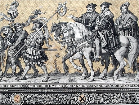 Fürstenzug - Friedrich der Weise