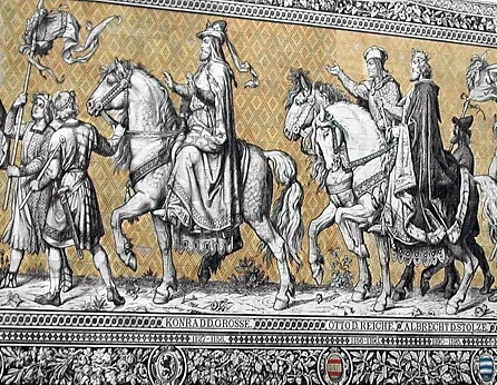 Fürstenzug - Konrad der Große