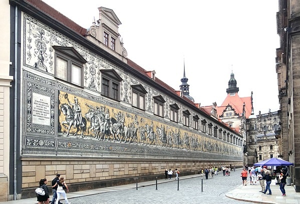 Fürstenzug und Georgenbau