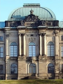 Mittelrisalit des Elbfl&uuml;gels des Japanischen Palais