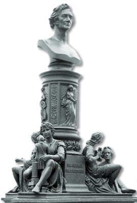 Ernst-Rietschel-Denkmal auf der Br&uuml;hlschen Terrasse