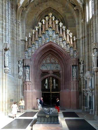 Meißner Dom - Fürstenkapelle - Innenportal